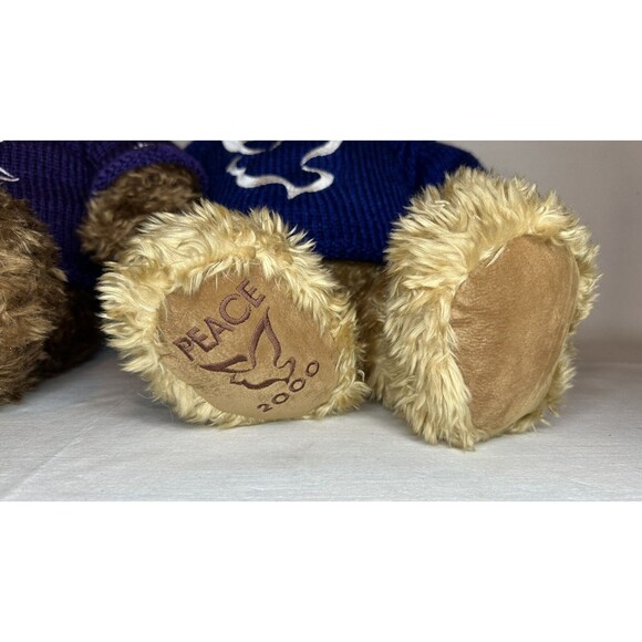 Limited Edition Millenium Joy & Peace Gund Bears Large 26” Plush - Picture 7 of 13